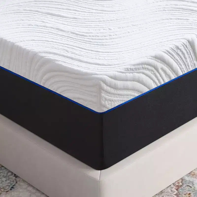 Matelas en mousse à mémoire de forme de 10 pouces Wuleitex