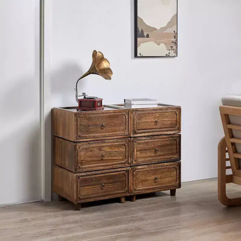 Oddone 2 - Table de chevet à tiroirs, lot de 3, avec design modulaire | ART OF LIVING DESIGNS