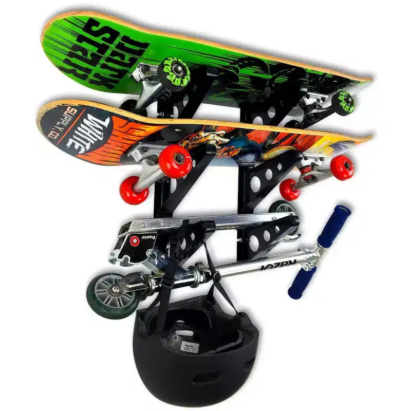 Range-planches à roulettes StoreYourBoard Trifecta | 3 niveaux