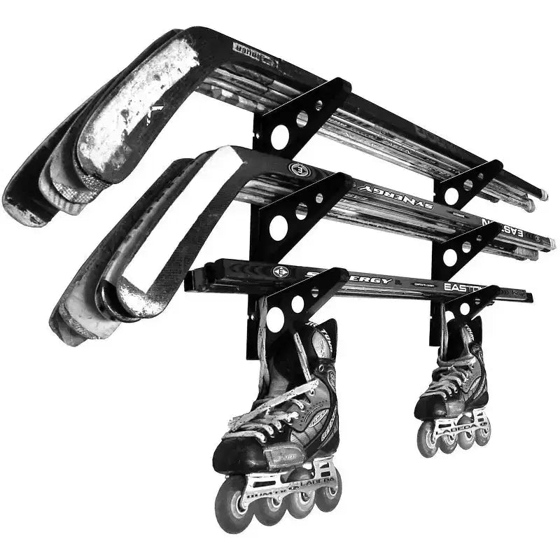 StoreYourBoard Trifecta Hockey Stick Storage Rack | 3 Levels