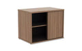 Alera Alera Open Office Low Storage Cabinet Credenza, 29.5 x 19.13 x 22.78, Walnut