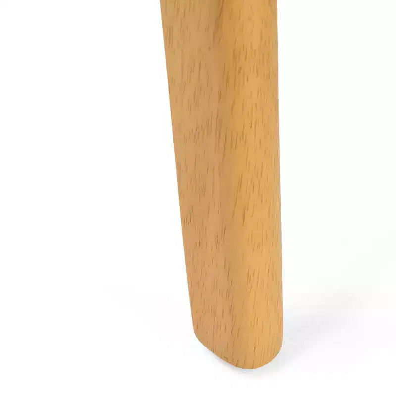 Christopher Knight Home Isador Chaises de salle à manger en bois d'hévéa rembourrées de style moderne du milieu du siècle (lot de 4)