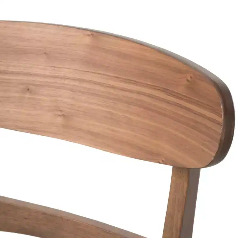 Christopher Knight Home Isador Chaises de salle à manger en bois d'hévéa rembourrées de style moderne du milieu du siècle (lot de 4)