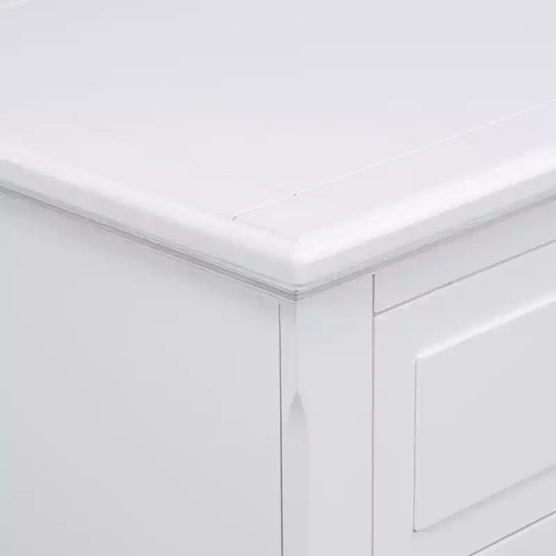 Whisen 28 Table de Chevet Moderne Minimaliste à 3 Tiroirs, Rangement, Cabinet en Bois, Table d'Appoint de Canapé