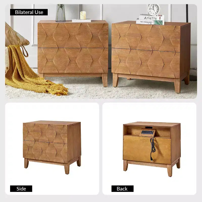 Paddy 2 - Table de chevet à tiroir | ART OF LIVING DESIGNS