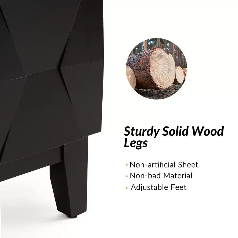 Paddy 2 - Table de chevet à tiroir | ART OF LIVING DESIGNS