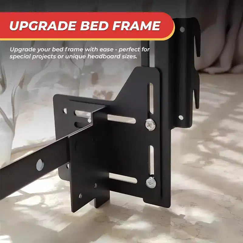 Kings Brand Furniture - Adaptateurs de cadre de lit pour tête de lit, plaque de modification de lit robuste, lot de 2
