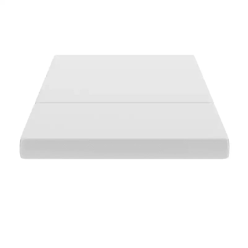 Matelas Emma et Oliver Cooling Tri-Fold en mousse à mémoire de forme en boîte avec base en mousse de soutien et housse lavable