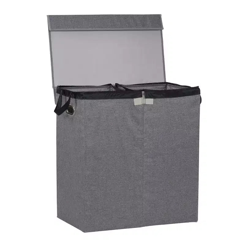 Trieur à linge pliable avec couvercle