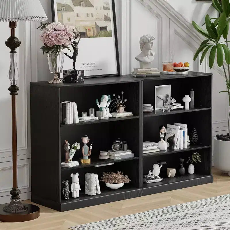 Armoire de rangement d'appoint Dovelina Gershwin - Organisateur polyvalent avec étagères réglables et gestion des câbles