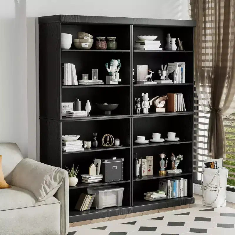 Armoire de rangement d'appoint Dovelina Gershwin - Organisateur polyvalent avec étagères réglables et gestion des câbles