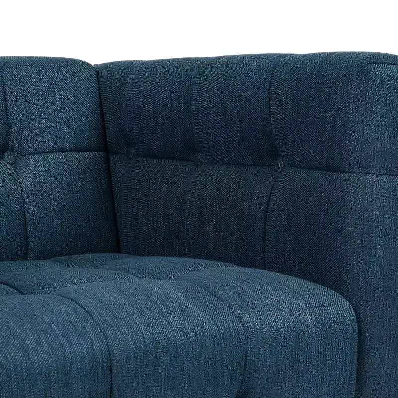 Canapé 3 places touffeté GDFStudio Croton Contemporary 89,75 en tissu/boucle