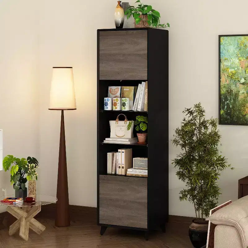 Meuble de Rangement Vertical Famapy à Deux Portes – Élégant et Robuste