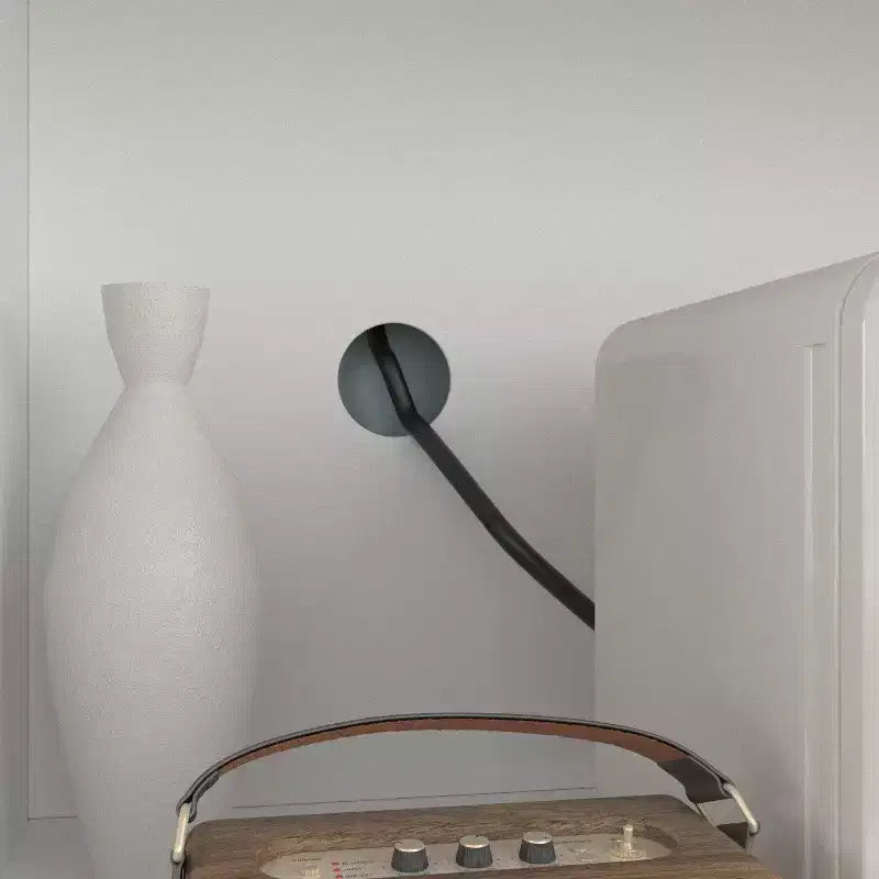 Meuble de cuisine en bois Hitow avec 3 tiroirs, 13 étagères et supports pour tasses et bouteilles