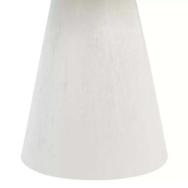 Table à manger Whisen avec pied conique tronqué en bois de style rétro