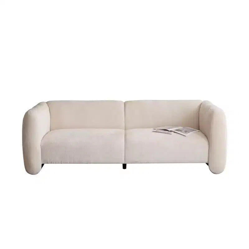 Canapé 3 places Christopher Knight Home Thodore Elegance 83, forme vague
