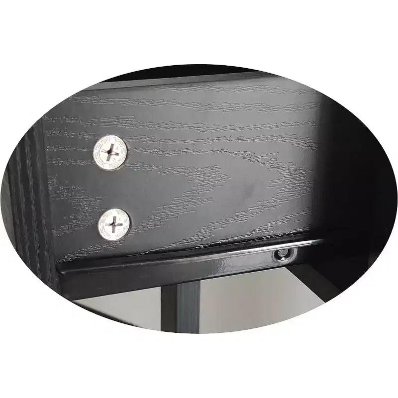 Kings Brand Furniture - Console moderne avec 2 tiroirs de rangement et étagère ouverte, Table d'appoint pour Couloir, Salon ou Chambre à coucher
