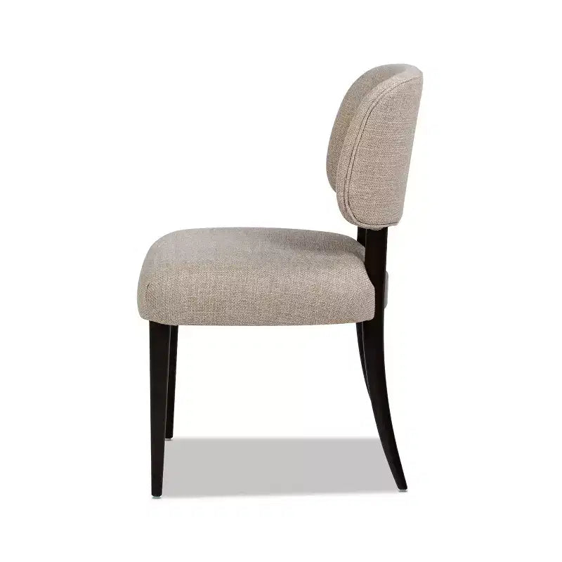 Jennifer Taylor Home Harriet Chaise de salle à manger capitonnée à dossier fendu, lot de 2