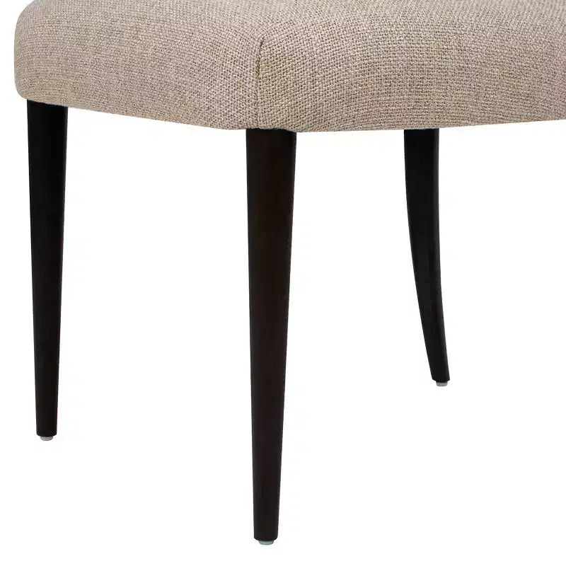 Jennifer Taylor Home Harriet Chaise de salle à manger capitonnée à dossier fendu, lot de 2