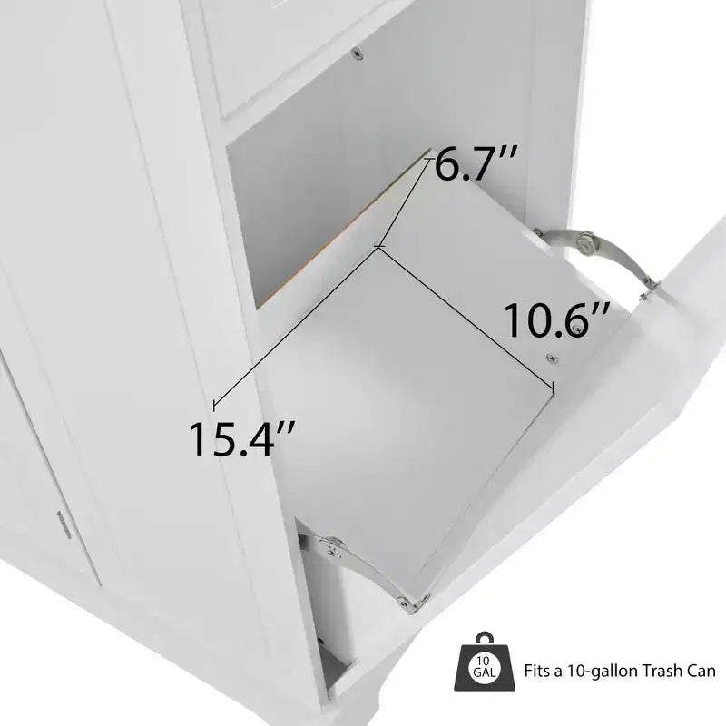 Îlots de cuisine de style classique Whisen sur 5 roulettes avec 3 tiroirs et 3 étagères latérales ouvertes