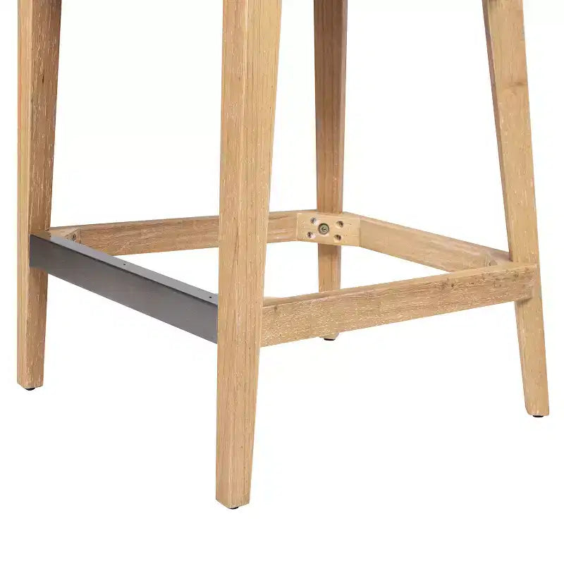 Jennifer Taylor Home Penny Tabouret de comptoir rembourré à dossier rond arqué, ensemble de 2