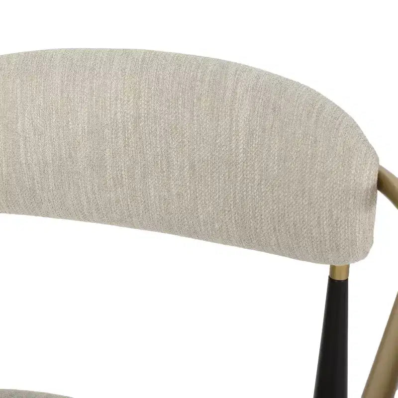 Tabourets de bar Christopher Knight Home Harrington en tissu et fer, 75,5 cm (Lot de 2)