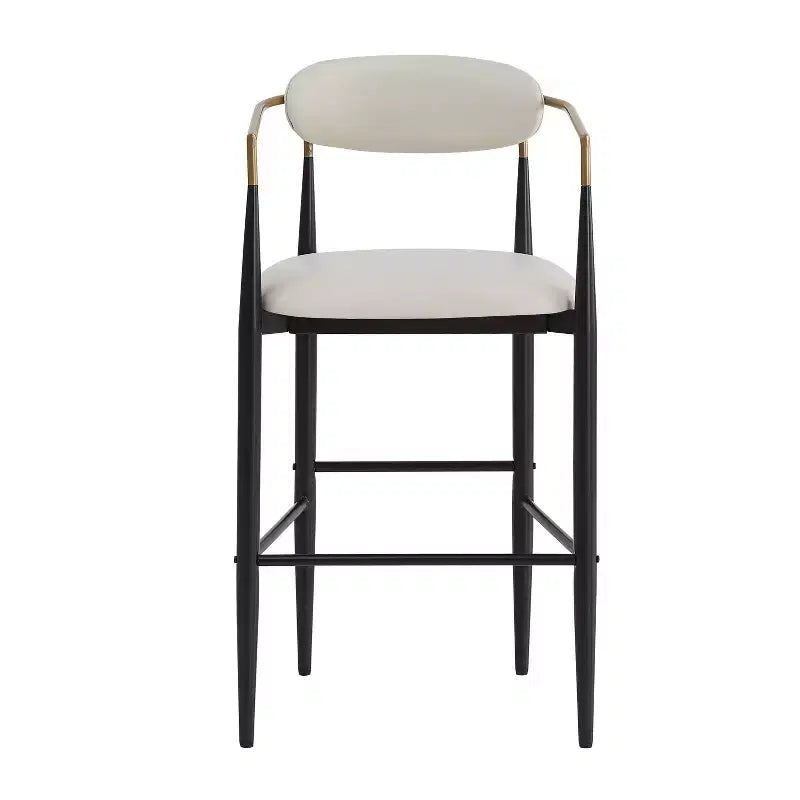 Tabourets de bar Christopher Knight Home Harrington en tissu et fer, 75,5 cm (Lot de 2)