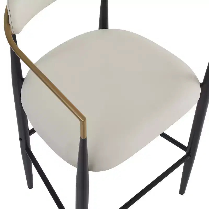 Tabourets de bar Christopher Knight Home Harrington en tissu et fer, 75,5 cm (Lot de 2)