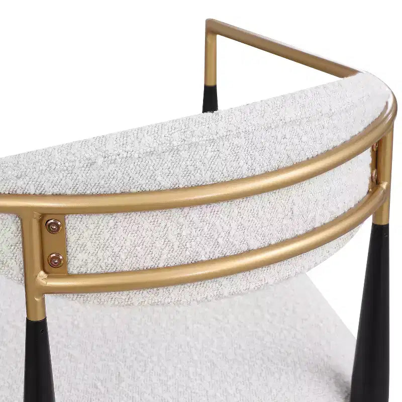 Tabourets de bar Christopher Knight Home Harrington en tissu et fer, 75,5 cm (Lot de 2)