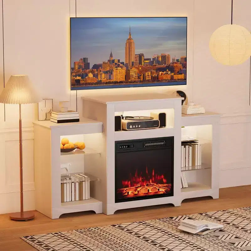 Meuble TV EROMMY 32 pour téléviseurs jusqu'à 80 pouces