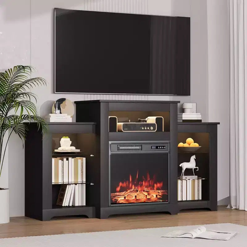 Meuble TV EROMMY 32 pour téléviseurs jusqu'à 80 pouces