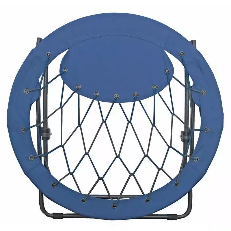 Chaise soucoupe pliante ronde Zenithen Bungee