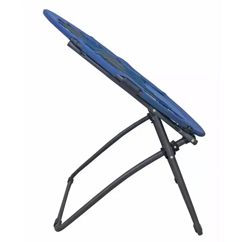 Chaise soucoupe pliante ronde Zenithen Bungee