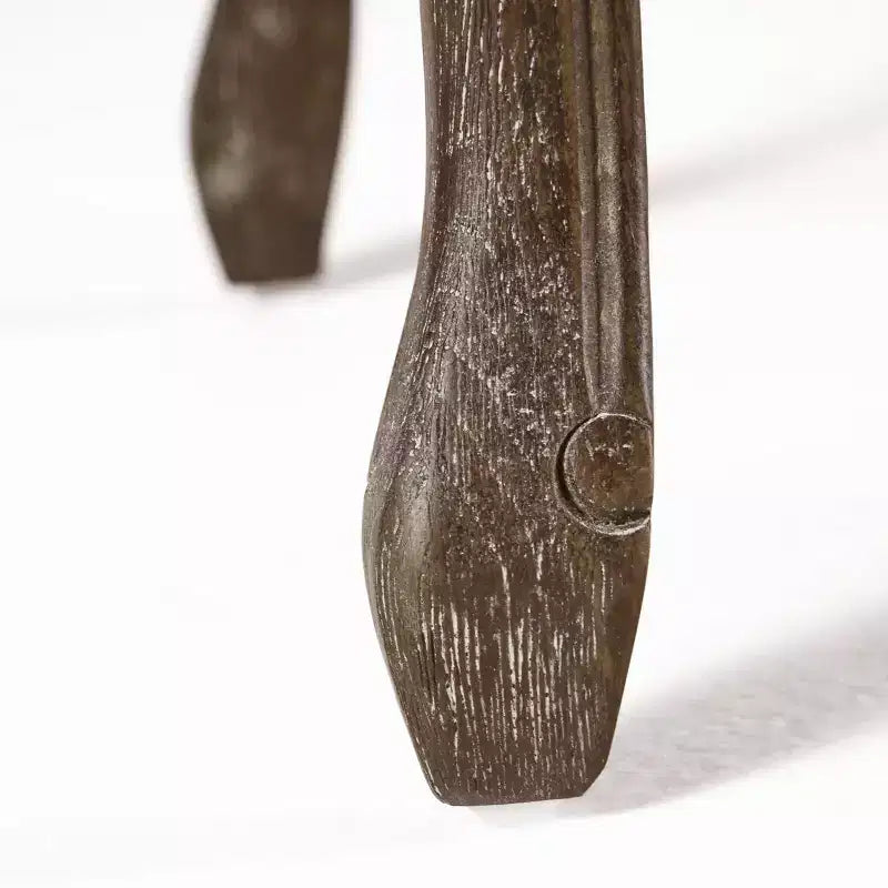 Lot de 2 chaises de salle à manger contemporaines Christopher Knight Home Colosseum avec boutons touffetés et pieds en bois d'hévéa