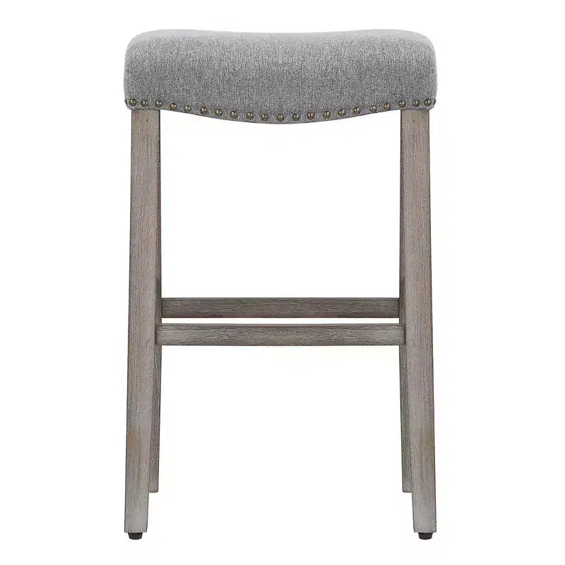 WestinTrends Tabouret de comptoir 29 avec siège rembourré en forme de selle