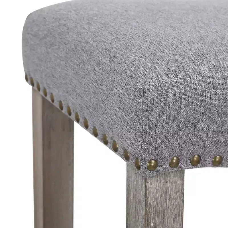 WestinTrends Tabouret de comptoir 29 avec siège rembourré en forme de selle