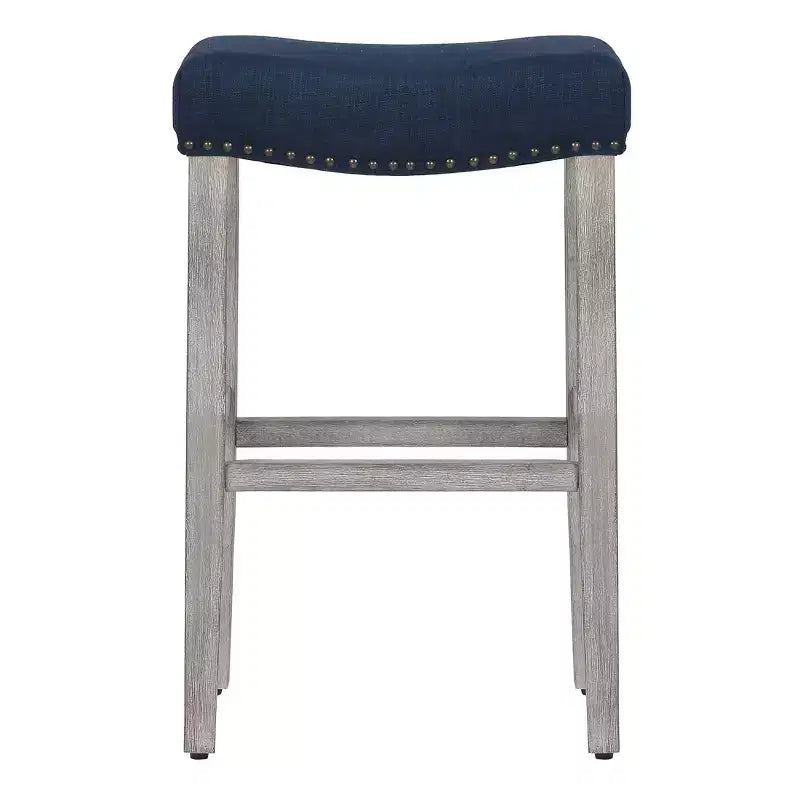 WestinTrends Tabouret de comptoir 29 avec siège rembourré en forme de selle