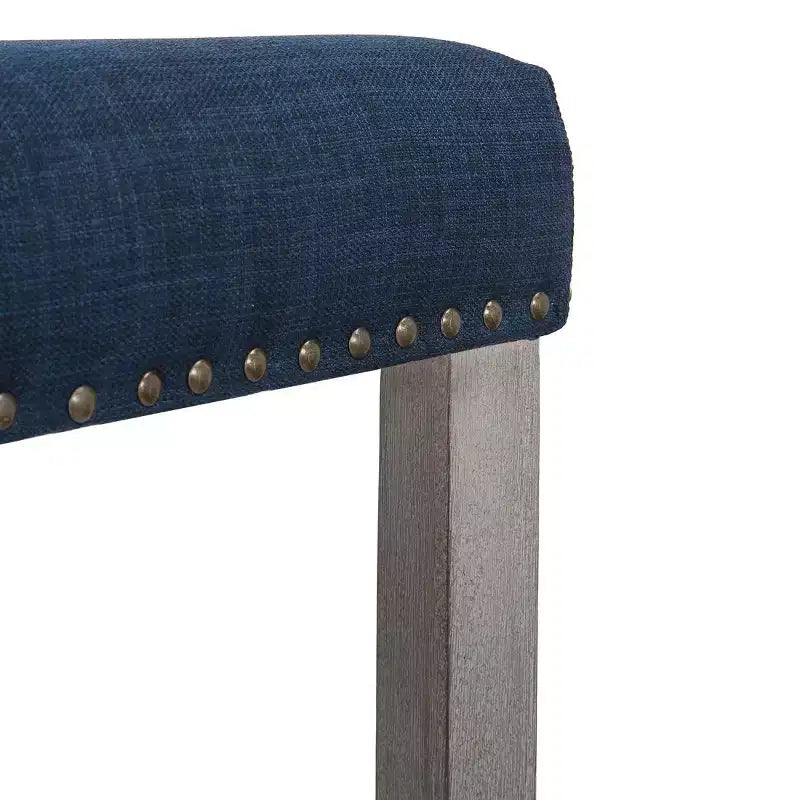 WestinTrends Tabouret de comptoir 29 avec siège rembourré en forme de selle