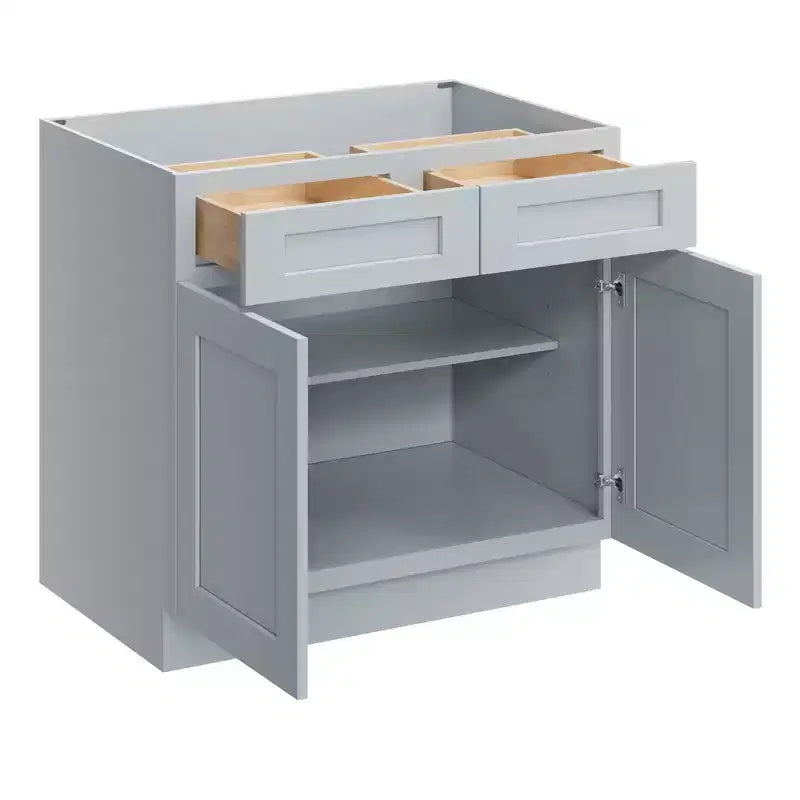 Meuble de cuisine bas CASAINC de 30 po L x 24 po P x 34,5 po H avec tiroir et charnières à fermeture amortie, en contreplaqué, armoire RTA