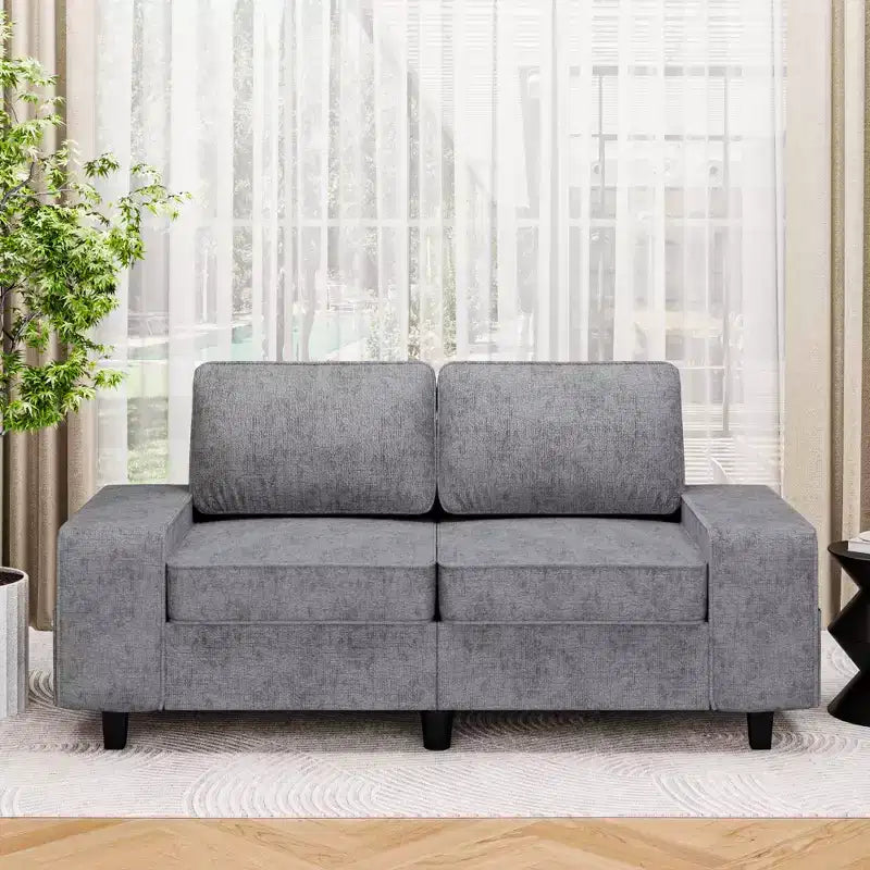 Causeuse d'intérieur de style moderne Uptiot avec poches latérales