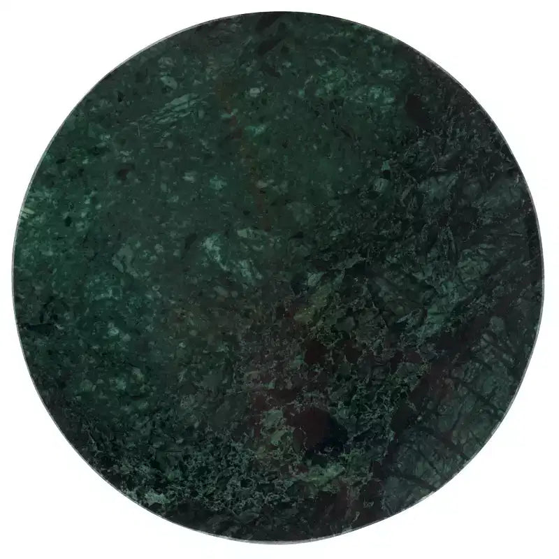 Table d'appoint ronde Karik - ACC3735A - Vert foncé/Noir - Safavieh