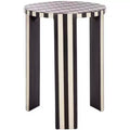 Rina Accent Table - ACC3232 - Black/White - Safavieh