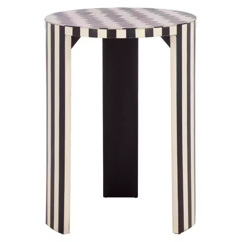 Table d'appoint Rina - ACC3232 - Noir/Blanc - Safavieh