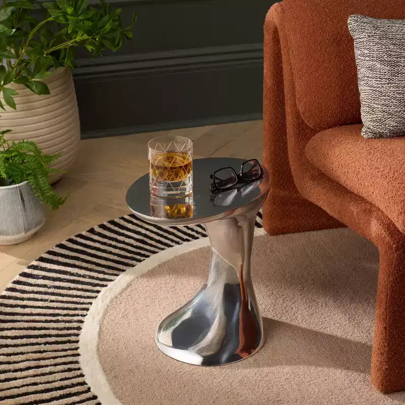 Table d'appoint Capery - ACC5514 - Argent - Safavieh