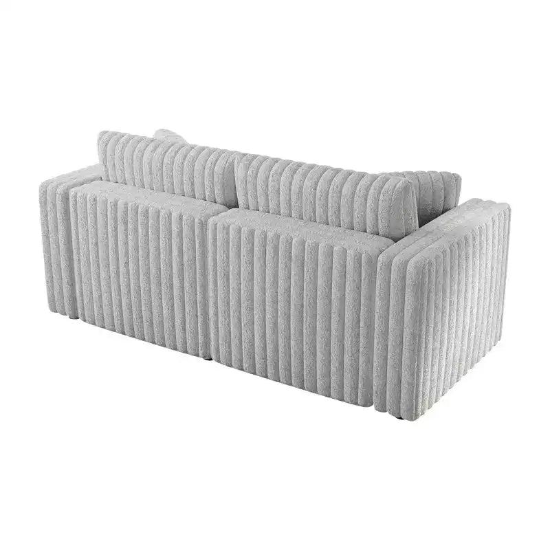 Canapé moderne 2 places TUYOHW de 192 cm avec 2 coussins pour salon, appartement, bureau