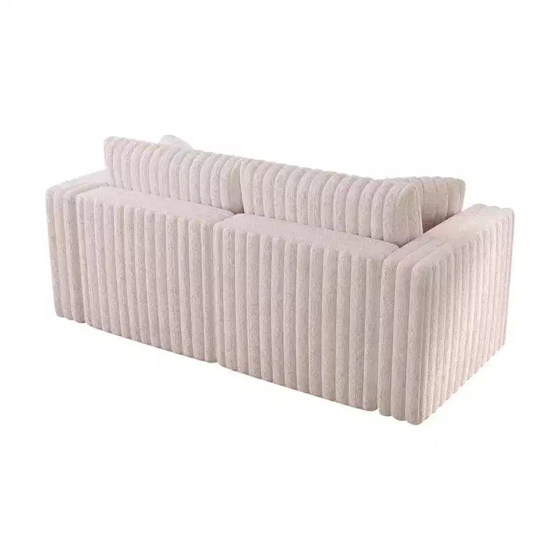 Canapé moderne 2 places TUYOHW de 192 cm avec 2 coussins pour salon, appartement, bureau