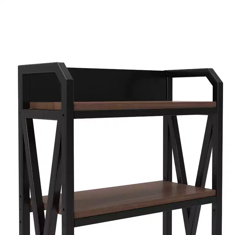 VIYET 56.3H Étagère de cuisine à 4 niveaux, Métal et bois (Organisateur multi-scènes réglable pour garage/garde-manger/salle de bain)