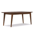 Tierney 66-84 inch x 40 inch Rectangle Mid-Century Modern Extendable Dining Table