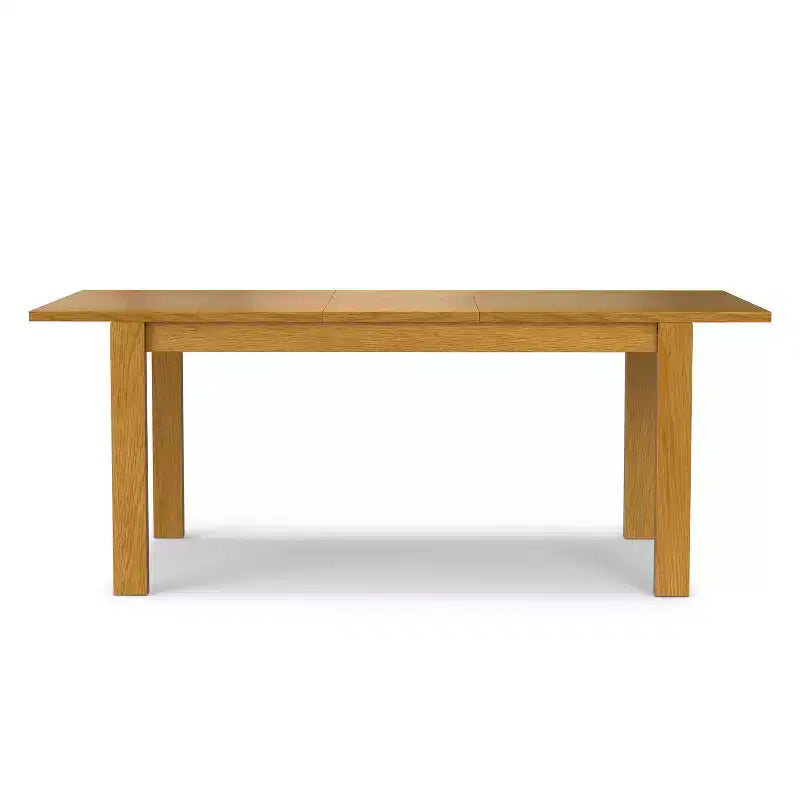 Table à manger extensible rectangulaire de style transitionnel Saige de 152 à 193 cm x 91 cm