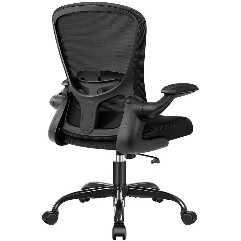 Chaises de bureau KERDOM, chaise de bureau ergonomique pour PC avec roulettes, support lombaire et hauteur réglables, chaise d'ordinateur pivotante